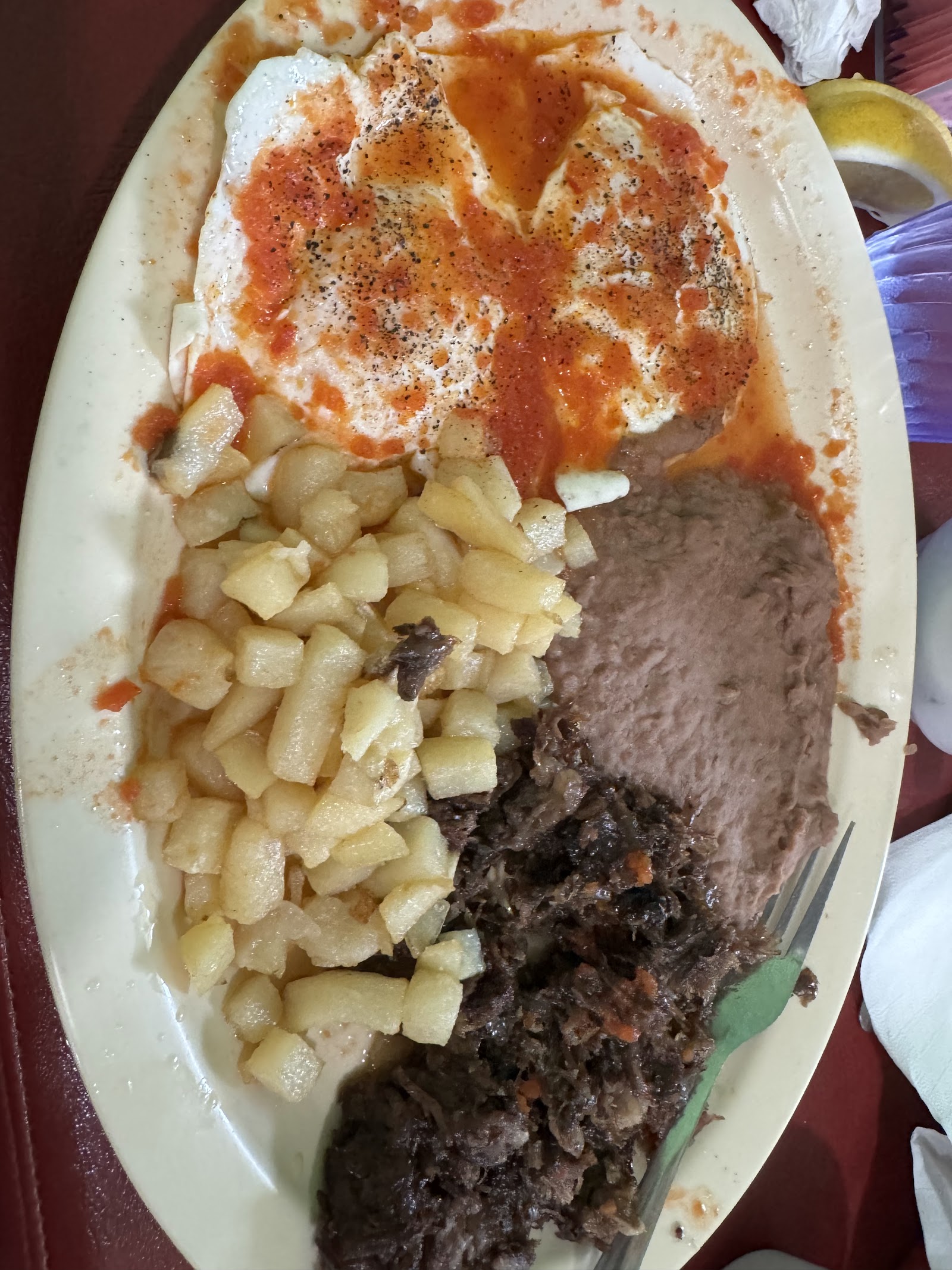 Food close-up at La Morenita Restaurant #2