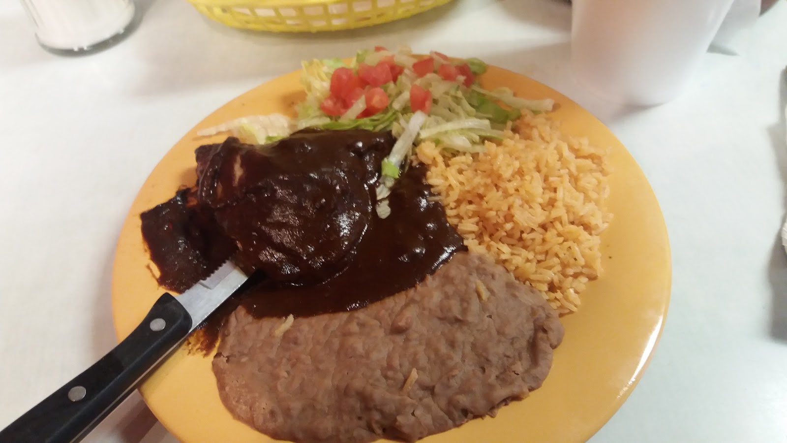 Meal detail at La Morenita Restaurant #2